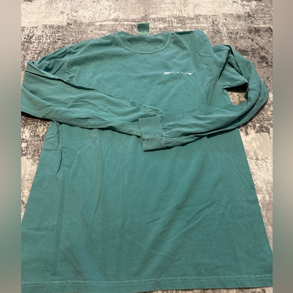 ❤️Comfort Colors Aqua Long Sleeve Tee❤️